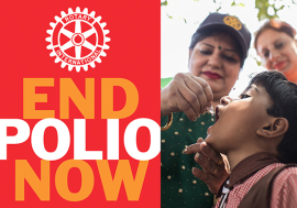 På mandag 24.oktober er det Verdens Poliodag.